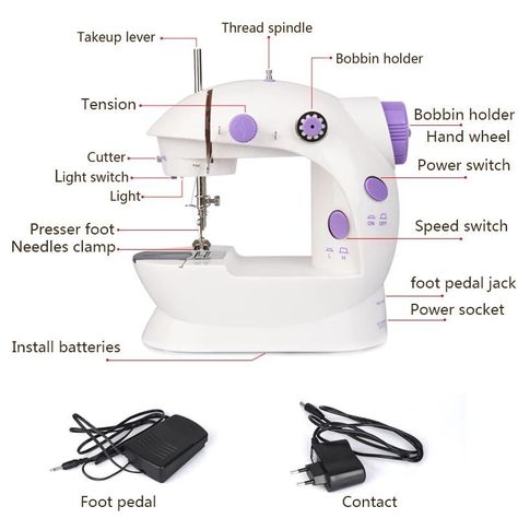 Disclaimer: Im Not Professional, Im Sharing My Knowledge How I Operate My Portable Sewing Machine. Upcycle Old Clothes, Portable Sewing Machine, Mini Sewing Machine, Sawing Machine, Stitching Machine, Dress Sewing Tutorials, Create Brand, Crochet Clothing And Accessories, Small Projects