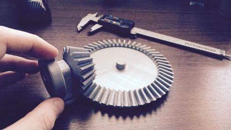 Bevel Gear, Teeth Shape, 3d Printer Projects, 3d Printed Objects, 3d Printing Projects, 3d Printing Service, Cnc Projects, 3d Modelle, 3d Printer Machine