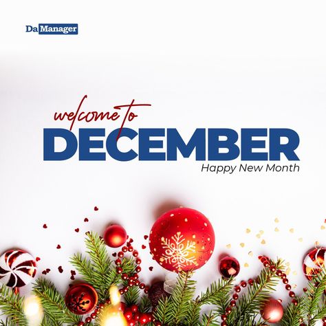 As we bid farewell to the year that was, let us welcome the new month with open arms and hearts full of gratitude. May this December be filled with warmth, laughter, and unforgettable memories. #december #festivities #spreadkindness #happyholidays Happy New December Month, December Happy New Month Design, Happy New Month Of December, December Happy New Month, December New Month, Happy New Month December, Welcome To December, December Wishes, Grace Dent