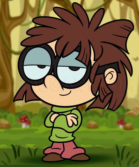 10b.The Loud House Lisa Loud girl genius Lisa Loud, Loud House Characters, The Loud House, Cartoon Series, Drawing Guide, Loud House, Cartoons Series, Step Drawing, Guided Drawing