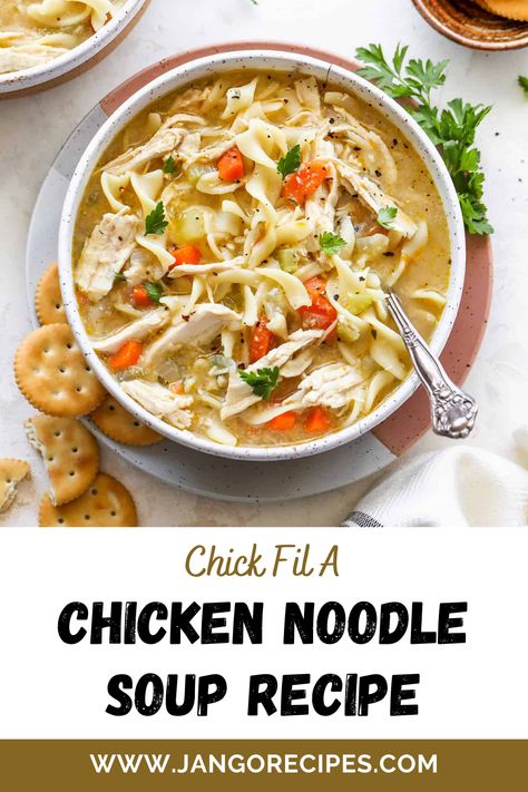 Today I am going to share with you a chick fil a chicken noodle soup recipe that is extremely delicious. It’s a quick, easy recipe that can serve as a side dish or meal alongside your main dish. Chick Fil A Chicken Noodle Soup Recipe, Healthy Fall Dinner Recipes, Easy Fall Dinner Ideas, Easy Fall Dinner Recipes, Chicken Soup Crockpot, Easy Fall Dinner, Healthy Fall Dinner, Easy Fall Dinners, Burning Down The House