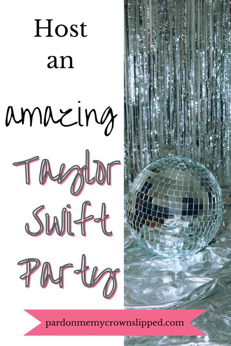 Taylor Swift Nye Party, Taylor Swift Eras Party Ideas Decoration, Taylor Swift New Years Party, Era Tour Party Ideas, Taylor Swift Themed Decorations, Taylor Swift Bejeweled Party, Taylor Swift Movie Night Ideas, Eras Tour Themed Birthday Party, Eras Watch Party