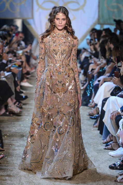 48 Elie Saab Haute Couture, Haute Couture Paris, Elie Saab Fall, Elie Saab Couture, Collection Couture, Couture Runway, Couture Gowns, Fall 2017, Elie Saab