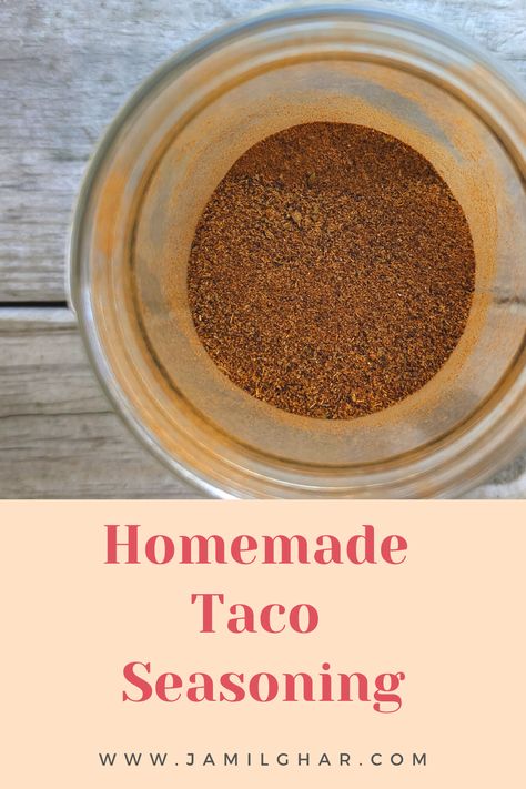 Is it taco night and you've run out of taco seasoning? No worries, whip up our favorite Taco Seasoning Recipe using simple spices from your pantry.Season everything from tacos to burrito bowls by making our taco seasoning recipe that comes together in about 5 minutes! Taco Seasoning Without Chili Powder, Taco Seasoning Recipe Mild, Bulk Taco Seasoning Recipe, Low Sodium Taco Seasoning, Homemade Taco Seasoning Recipe For 1lb Of Meat, Homemade Taco Seasoning Recipe Bulk, Homemade Taquitos, Make Taco Seasoning, Homemade Taco Seasoning Mix