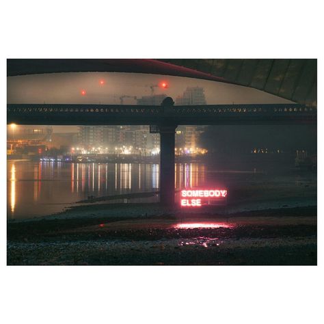 Back catalogue. 2015 under Putney Bridge The 1975 Somebody Else, The Wombats, Miss Moss, Somebody Else, When You Sleep, The 1975, Neon Art, Intp, Light Installation