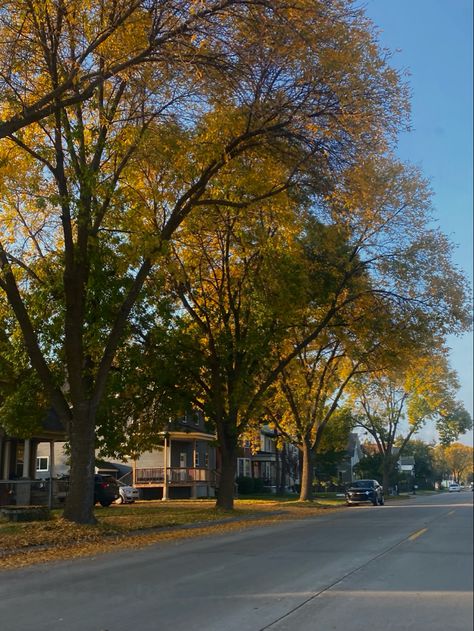 American Small Town Aesthetic, Small Southern Town Aesthetic, Small City Aesthetic, Small American Town, Fall In A Small Town, Small Town Core, Small Town Life Aesthetic, American Life Aesthetic, Suburban Neighborhood Aesthetic