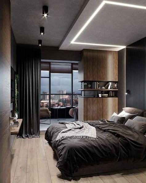 Modern Luxury Bedroom, Ceiling Design Bedroom, Bedroom Decor Design, Modern Bedroom Design, Luxury Bedroom, Master Bedrooms Decor, Dream House Interior, False Ceiling, Bedroom Designs