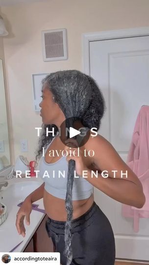 Long Hair Growing Tips, Length Retention Natural Hair, Natural Hair Journey Tips, Hair Journey Tips, Growing Your Hair, 4c Hair Growth, Hair Growth Methods, Grow Black Hair, Healthy Black Hair