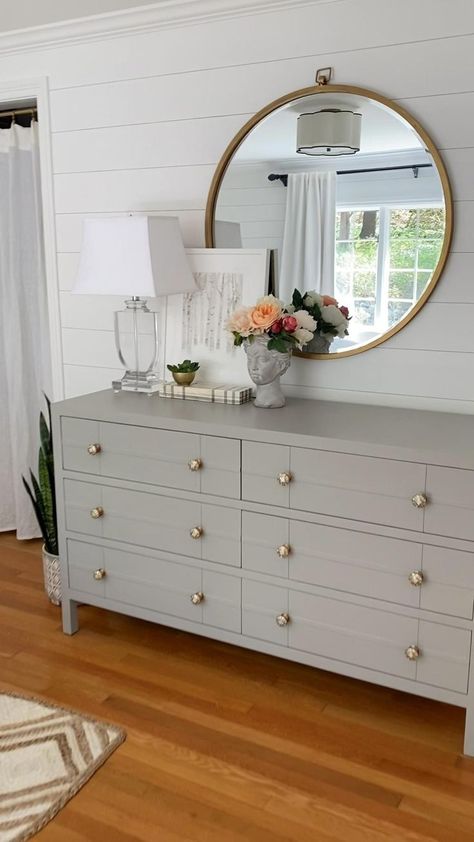 (paid link) Buy Dressers. children Bedroom 6 Drawer Dresser. Furniture. Roseville children Bedroom 6 ... forest Hills Bedroom Dresser. Furniture. Bedrooms Dresser Decor, Round Mirrors Over Dressers, Round Mirrors Bedroom, Mirror On Chest Of Drawers, Corner Dresser Decor, Chest Of Drawers With Mirror Above, Bedroom Inspirations Dressers, Round Mirror Above Dresser, How To Decorate A Bedroom Dresser