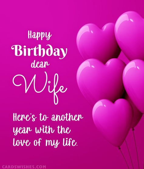 110+ Birthday Wishes for Wife [Romantic and Funny] Happy Birthday Wife Romantic, Happy Birthday Wishes To Wife, Birthday Wishes For Wife Romantic, Wife Birthday Wishes, Happy Birthday Wife Quotes, Happy Birthday To My Wife, Rm Birthday, Romantic Birthday Messages, Happy Birthday Wife