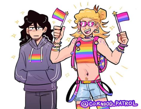 Lgbt Sticker, Lgbt Humor, Lgbtq Funny, Gay Memes, Lgbt Art, Queer Art, Boku No Hero Academia Funny, My Hero Academia Episodes, Lgbt Pride