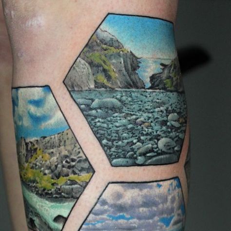 Ericksen Linn on Instagram: "National parks! Photos by client @ash_hall6" Olympic National Park Tattoo, National Park Service Tattoo, Glacier National Park Tattoo Ideas, National Park Tattoo Sleeve, Zion National Park Tattoo, National Park Tattoos, National Parks Tattoo, National Park Tattoo Ideas, National Park Tattoo