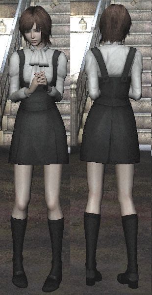 Protagonist Outfit, Horror Game Protagonist, Video Game Outfits, Game Protagonist, Japanese Horror, Soft Gamine, Fatal Frame, Retro Horror, Female Protagonist