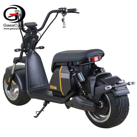 Citycoco 701 3000W Fat Tire Electric Scooter | EEC Certification | GaeaCycle Off Road Scooter, Two Wheel Scooter, Motor Listrik, E Bicycle, Electric Moped, Electric Bike Kits, Best Electric Scooter, Bike Kit, Scooters For Sale