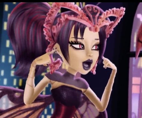 Luna Moth Monster High, Luna Mothews Icons, Luna Mothews Aesthetic, Luna Mothews Monster High, Monster High Luna Mothews, Luna Mothews, Monster High Pfp, High Pfp, Arte Monster High