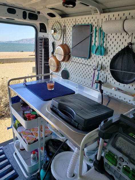 Minivan Camper Conversion, Diy Van Conversions, Minivan Camping, Diy Campervan, Retro Elements, Campervan Conversion, Build A Camper Van, Home On Wheels, Build A Camper