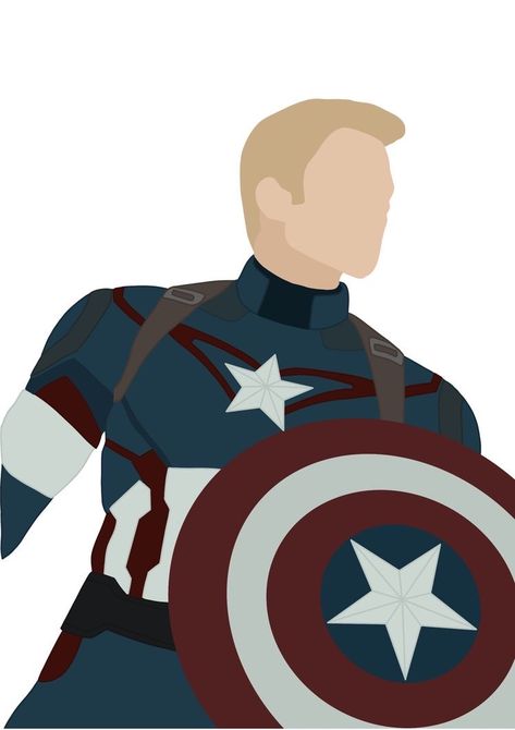 Captain America Painting Easy, Captain America Stickers, Marvel Silhouette, Captain America Painting, Spiderman Canvas Art, Avengers Stickers, Spiderman Canvas, Avengers Fanart, Marvel Collage