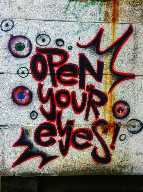 Graffiti Quotes, Eyes Art, Graffiti Words, Graffiti Writing, Graffiti Doodles, Graffiti Tagging, Graffiti Style Art, Spray Paint Art, Graffiti Designs