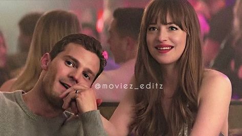 Fifty Shades Quotes, 50 Shades Freed, Christian Gray Fifty Shades, Anastasia Grey, Christian Grey Jamie Dornan, Fifty Shades Movie, Fifty Shades Freed, Fifty Shades Darker, Movie Couples