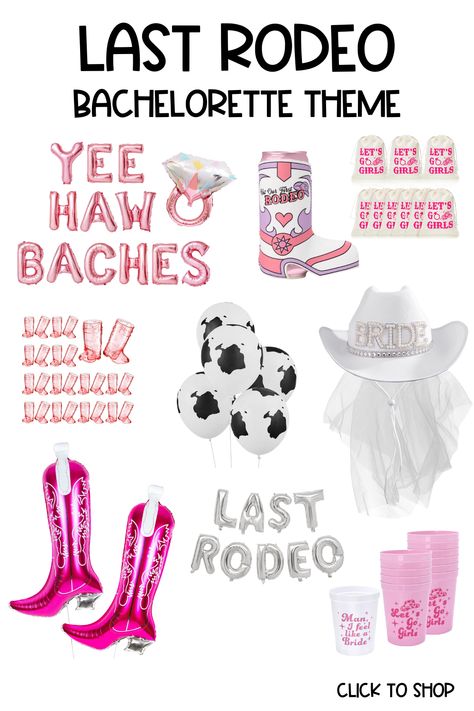 Rodeo Hens Theme, Western Theme Hens Party, Final Rodeo Bachelorette Party, Brides Last Ride Bachelorette Party, Not My First Rodeo Bachelorette, Farmer Bachelorette Party, Last Rodeo Aesthetic, Cowgirl Themed Bachelorette Party Decor, Bachelorette Party Ideas Country Western Theme