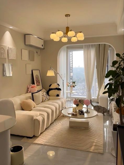 Girl Appartement, First Apartment Living Room, Living Room Spacious, Classy Apartment, Empty Apartment, Living Room Decor Elegant, Office Interior Design Modern, Dream Apartment Decor, Future Apartment