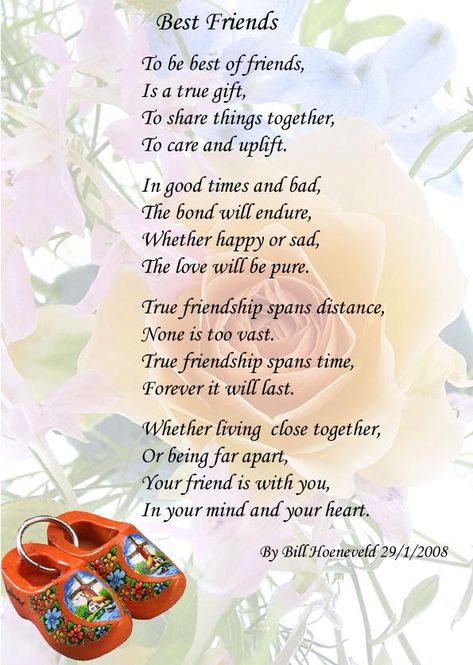 Best Friends - Poems about Friendship Special Friend Quotes, True Friends Quotes, Friend Poems, About Friendship, Best Friend Poems, Best Friendship Quotes, Friendship Poems, Real Friendship, Real Friendship Quotes