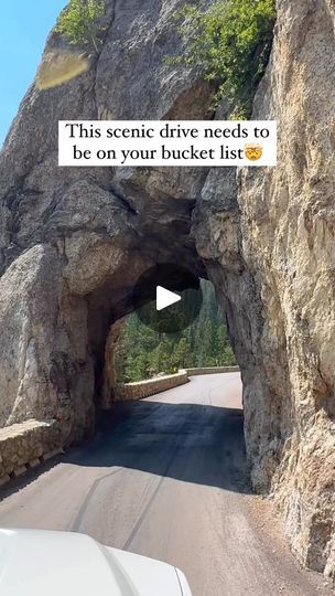 9.8K views · 169 reactions | Save this post if you love epic drives! This is Needles Highway in South Dakota. This is such an incredible experience driving through winding roads in the Black Hills with amazing views and granite spires. 💰There is a $20 fee for Custer State Park to do the drive, but the pass is good for a week. 🚙The drive will take anywhere from 45 minutes to 2 hours depending on how much you want to stop and check things out.🐐We saw some animals and you may too! We saw a Marmot and some goats. ‼️There are height and width restrictions-Needles Eye Tunnel-  8’0” Wide/9’9” High-Iron Creek Tunnel - 8’9” Wide/10’10” HighFollow @whatrvdoing for more travel content. #needleshighway #sodak #scenicdrive #exploresouthdakota #custerstatepark #southdakota | Whatrvdoing Needles Highway, Montana Vacation, Custer State Park, Black Hills, Travel South, Scenic Drive, Future Travel, South Dakota, International Travel