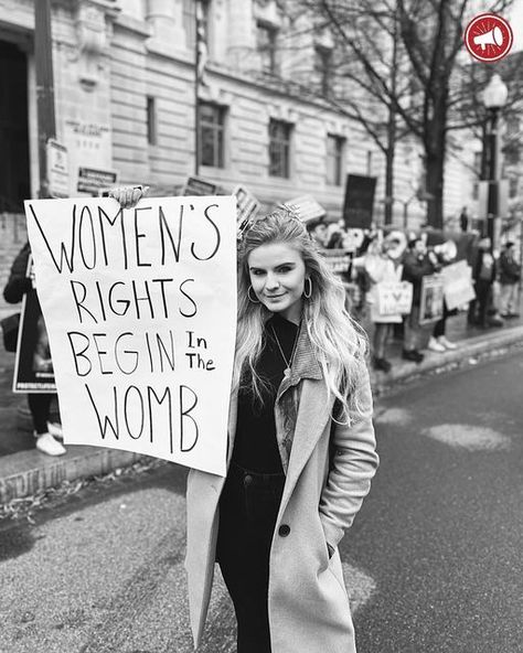 Students for Life Action on Instagram: "Today, Students for Life Action students counterprotested @womensmarch to be a voice for ALL women!" Justice Ruth Bader Ginsburg, Feminist Protest Photography, Women Rights Protest, Equal Rights Amendment, Supreme Court Justices, Women's March Protest Signs, Women Empowerment Protest, Feminist Protest Signs, Department Of Justice