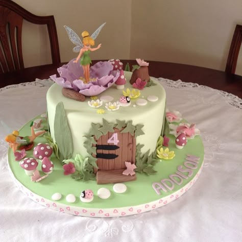 Tinkerbell fairy birthday cake | Fairy birthday cake, Tinkerbell birthday cakes, 6th birthday cakes Birthday Cake Tinkerbell, Birthday Cake Fairy, Tinkerbell Birthday Cakes, Woodland Fairy Birthday, Fairy Garden Cake, Elf Party, Fairy Birthday Cake, Tinkerbell Cake, Tinkerbell Fairy