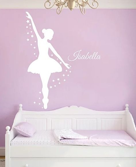 Lilac Room Ideas, Lilac Room, Ballet Room, Ballerina Room, Ballet Decor, Girls Bedroom Wallpaper, Ballerina Girl, Wallpaper Bedroom