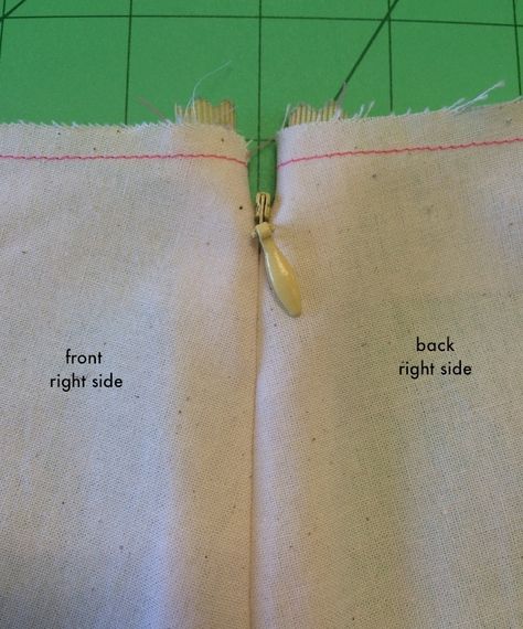 Sew Tessuti Blog - Sewing Tips & Tutorials - New Fabrics, Pattern Reviews: NEW Invisible Zipper Tutorial Invisible Zipper Tutorial, Beginner Sewer, Learning Sewing, Sewing Zippers, Zipper Tutorial, Sewing Coat, Sew Zipper, Sewing Essentials, Sewing Tutorials Clothes