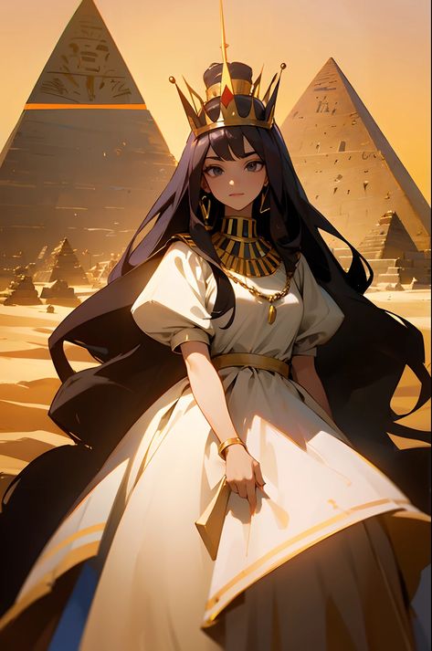 Girls Animation, Egypt Girls, Egyptian Princess, Anime Egyptian, Visit Egypt, Travel Wear, Icon Pfp, Ancient Egypt, Egypt