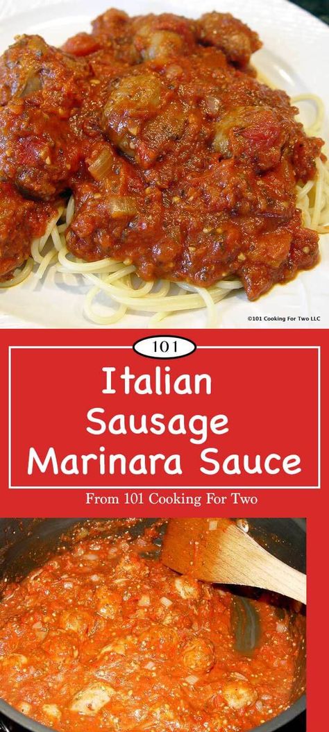 Italian Sausage Tomato Sauce, Italian Sausage In Marinara Sauce, Sausage In Marinara Sauce, Sausage In Tomato Sauce, Italian Sausage In Sauce, Italian Sausage And Marinara Sauce, Italian Sausage Red Sauce, Italian Sausage Marinara Pasta, Italian Sausage Spaghetti Sauce