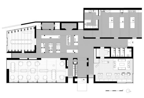 NOMA 2.0 - Interni Magazine Noma Restaurant, David Thulstrup, Restaurant Floor Plan, Restaurant Plan, Bjarke Ingels, Custom Coffee Table, New Location, Restaurant Interior, Stone Flooring