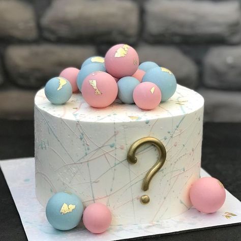 Cake Ideas Gender Reveal, Gender Reveal Cake Decoration, Cakes For Gender Reveal Party, Gender Cake Reveal, Cakes For Gender Reveal, Gateau Gender Reveal, Gender Reveal Cake Simple, Gender Cake Ideas, Gender Reveal Cakes Ideas