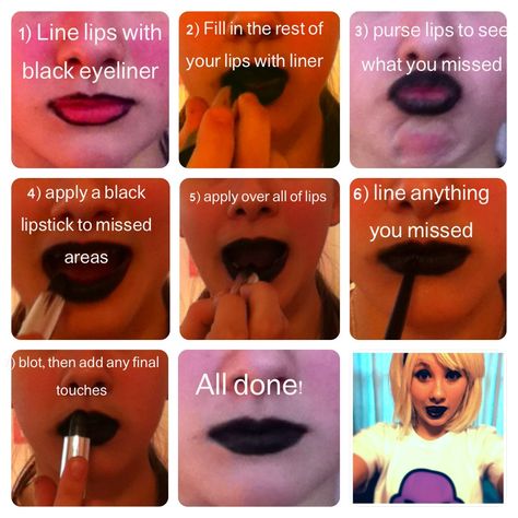 Lipstick tutorial: Rose Lalonde (Homestuck) cosplay Homestuck Cosplay Tutorial, Rose Lalonde, Homestuck Cosplay, Lipstick For Fair Skin, Diy Lipstick, Lipstick Tutorial, Rose Lipstick, How To Apply Lipstick, Cosplay Tutorial