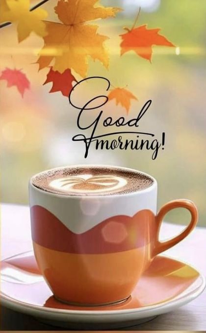 Happy Monday Morning Beautiful, Good Morning Fall Coffee, Wallpaper Sayings, Good Morning Fall, Good Morning Dog, Good Morning Cartoon, Good Morning Greeting Cards, Good Morning Funny Pictures, Good Morning Coffee Images