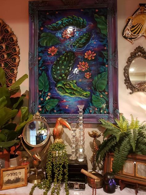 Mermaid Mosaic, Future Interior Design, Art Atelier, Bath Makeover, Hippy Room, Magical Home, Eclectic House, Redecorate Bedroom, Contemporary Farmhouse