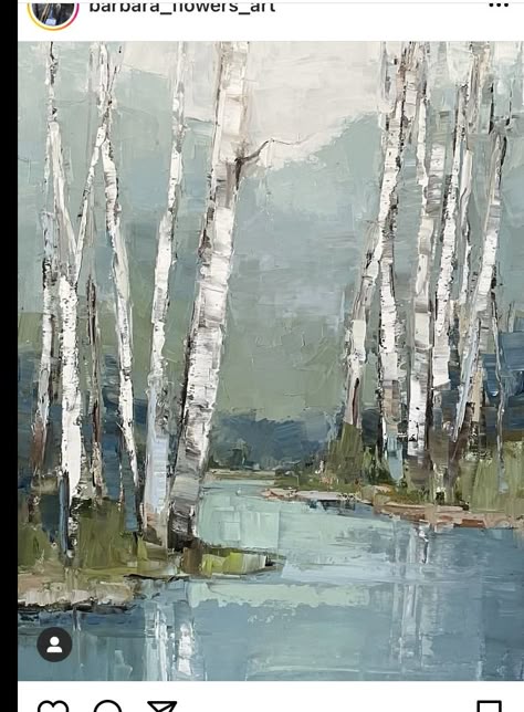 자작나무 그림, Birches Painting, Birch Tree Art, Abstract Tree Painting, Fine Art Painting Oil, Landscape Art Painting, Abstract Tree, Watercolor Landscape Paintings, Watercolor Trees