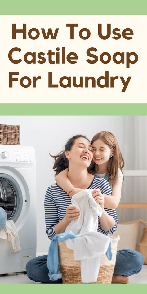 How to use Castile soap for the laundry.  Cost effective and eco-friendly detergent option. Castile Soap Laundry Detergent, Essential Oils For Laundry, Green Roots, Laundry Tips And Tricks, Pure Castile Soap, Eco Friendly Laundry, Laundry Routine, Laundry Tips, Being Kind