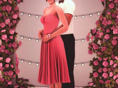 Ts4 Prom Dress, Clothes The Sims 4, Royal Poses, Sims 4 Poses, 80s Clothes, Sims 4 Couple Poses, Ts4 Poses, Bridesmaid Poses, 4 Poses