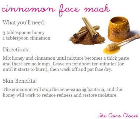 cinnamon face mask. Cinnamon Powder For Face, Diy Face Mask Coffee, Cinnamon And Honey Face Mask, Cinnamon Face Mask Acne, Honey Cinnamon Mask, Honey And Cinnamon Face Mask, Cinnamon Face Mask, Skin Masks, Homemade Facemask Honey