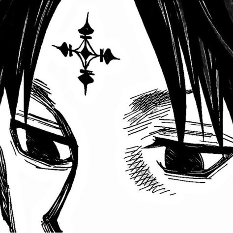 Chrollo Lucifer Black And White, Hunter X Hunter Chrollo Wallpaper, Chrollo Lucifer Drawing, Hxh Lucifer, Chrollo Drawing, Hunter X Hunter Manga Icons, Chrollo Lucifer Wallpaper, Chrollo Lucifer Icon, Chrollo Manga