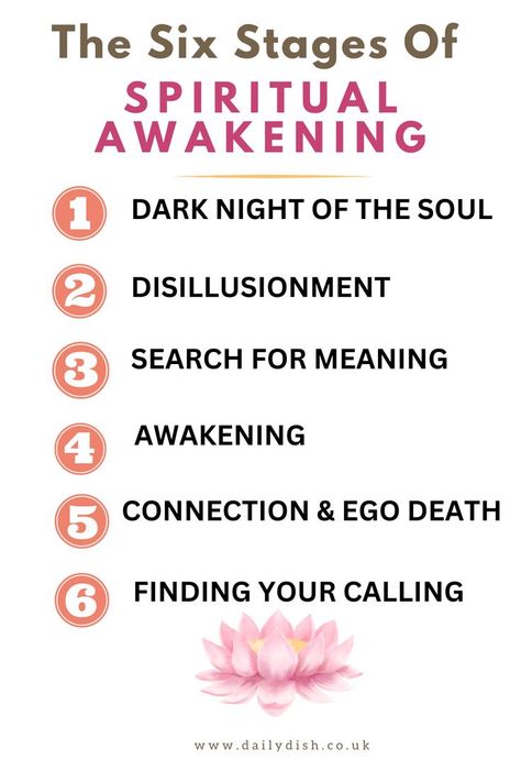 The 6 stages of spiritual awakening Stages Of Spiritual Awakening, Awakening Stages, Spiritual Awakening Stages, Spiritual Awakening Higher Consciousness, Find Your Calling, Relationship Breakdown, Tarot Guide, Higher State Of Consciousness, Life Mission