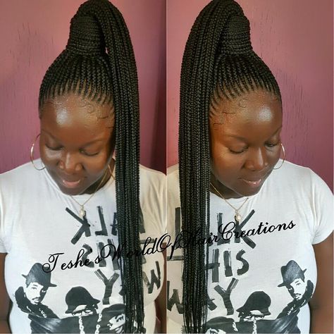 laitecia Morton on Instagram: “Braid up-do! #hairslayer #braids #braidboss #skb #axa #caribbeanstyle #worldwide #hairlove #protectivestylesfornaturalhair #melanin…” Ghana Weaving Hairstyle, Latest Ghana Weaving Shuku, Latest Ghana Weaving, Latest Ghana Weaving Hairstyles, Ghana Weaving Hairstyles, Ghana Weaving Styles, Weaving Hairstyles, Goddess Locks, Weaving Styles