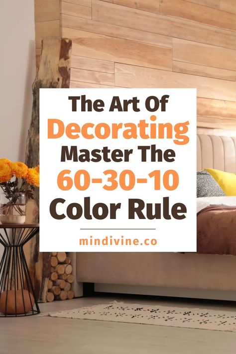 Dive into the world of color theory and transform your living spaces with ease using the 60-30-10 color rule. Unleash your creativity and bring harmony to your home with this foolproof decorating technique. 60 30 10 Rule Color Palette, Color Theory Home Decor, Interior Design Color Theory, 60 30 10 Color Rule Interior Design, 60 30 10 Rule Decorating Interior Design, 60 30 10 Color Rule, Color Harmony Interior Design, 60 30 10 Rule Decorating, 60 30 10 Color Palette