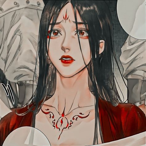 Tian guan ci fu Tgcf Women, Tgcf Artstyle, Human Face Disease Tgcf, To Be Or Not To Be Manhua, Xuan Ji Tgcf, Tgcf Pfp, Tgcf Icon, Xuan Ji, Best Icons