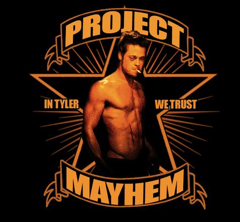 Project Mayhem has certain rules, ya know! Project Mayhem, Movie Artwork, Tyler Durden, Rat Pack, Nerd Life, Movie Art, Brad Pitt, Just Love, Favorite Movies