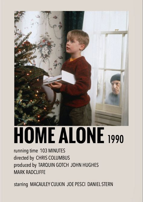 Minimalist/polaroid movie poster by me Home Alone Movie Poster, Home Alone Poster, Home Alone 1, Movie Poster Template, Indie Movie Posters, Home Alone Movie, Winter Poster, Movie Collage, Iconic Movie Posters