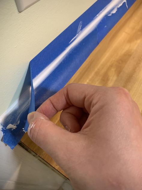 Caulking Baseboards, Trim Molding Ideas, Caulk Baseboards, Caulk Paint, Caulking Tips, Modern Baseboards, Painting Baseboards, Caulk Tape, Baseboard Trim